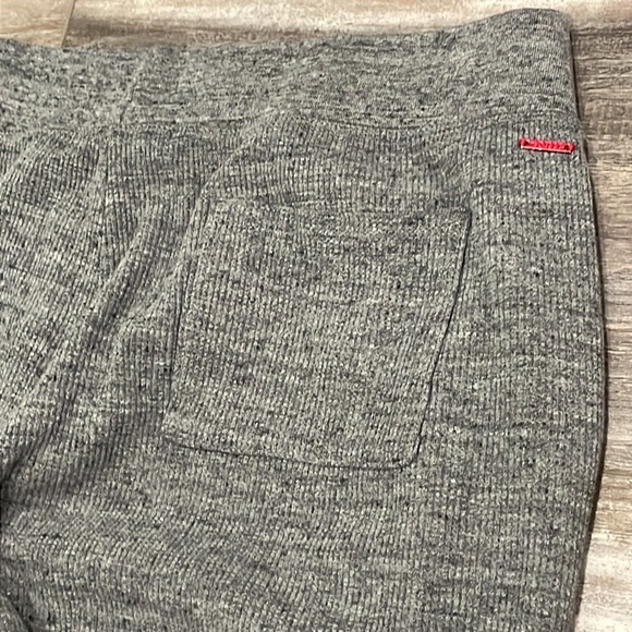 Philanthropy Gray Waffle Weave Joggers / Sweatpants - Picture 8 of 9
